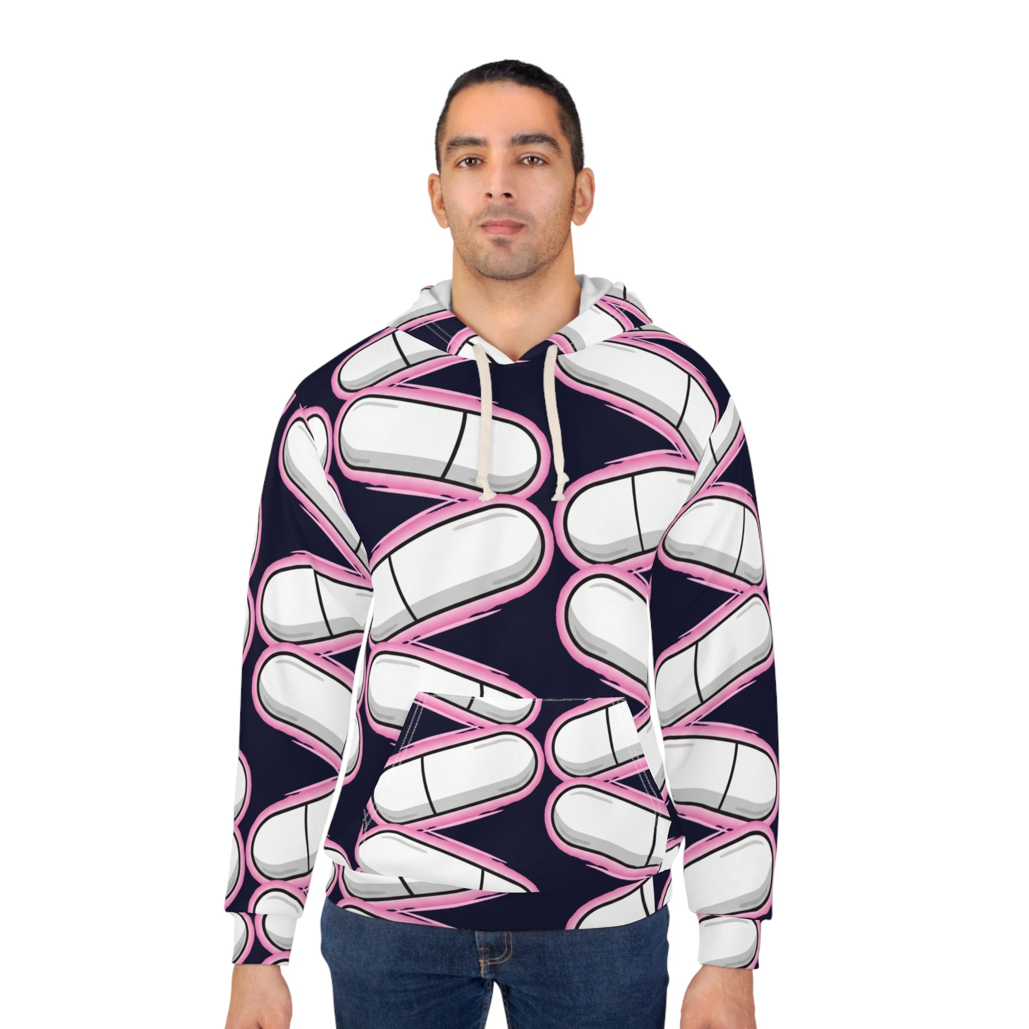 Tic-Tac UFO — All-Over Print Hoodie