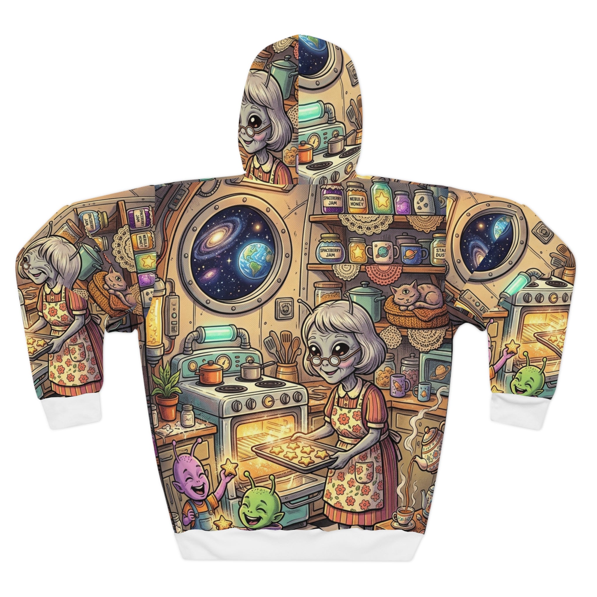 Grandma's Cosmic Kitchen — All-Over Print Hoodie