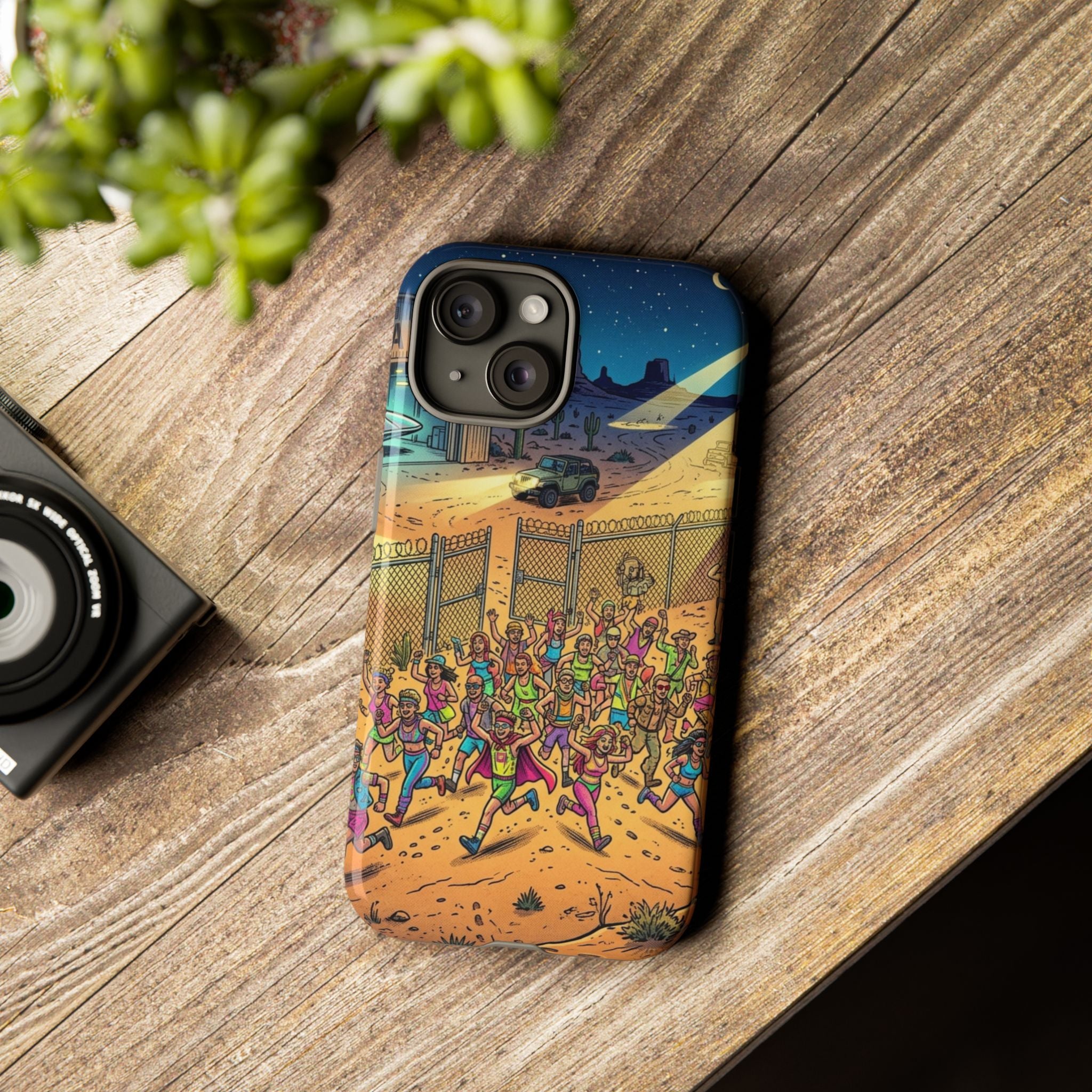 The Area 51 Raid — Tough Phone Case