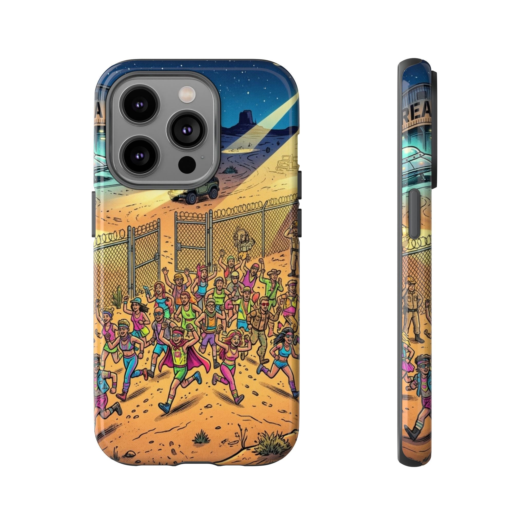 The Area 51 Raid — Tough Phone Case