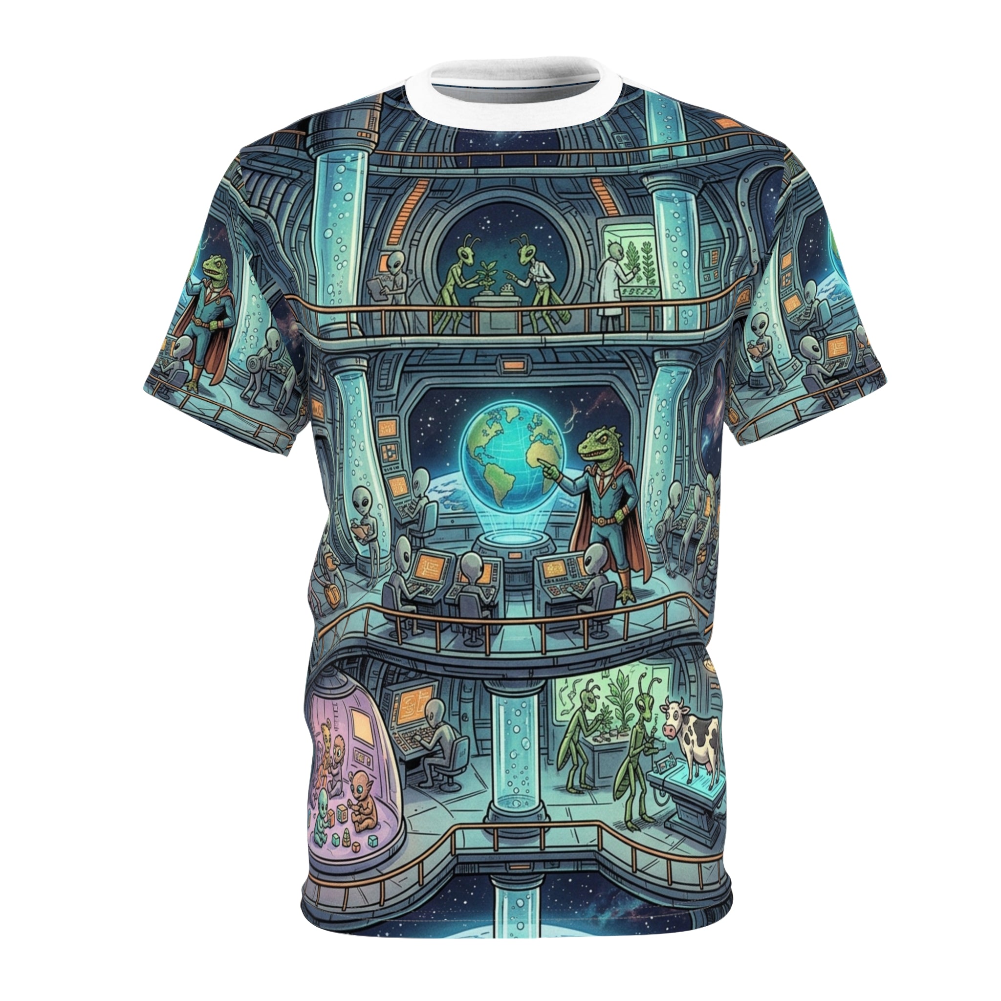 Inside the Mothership — All-Over Print Tee