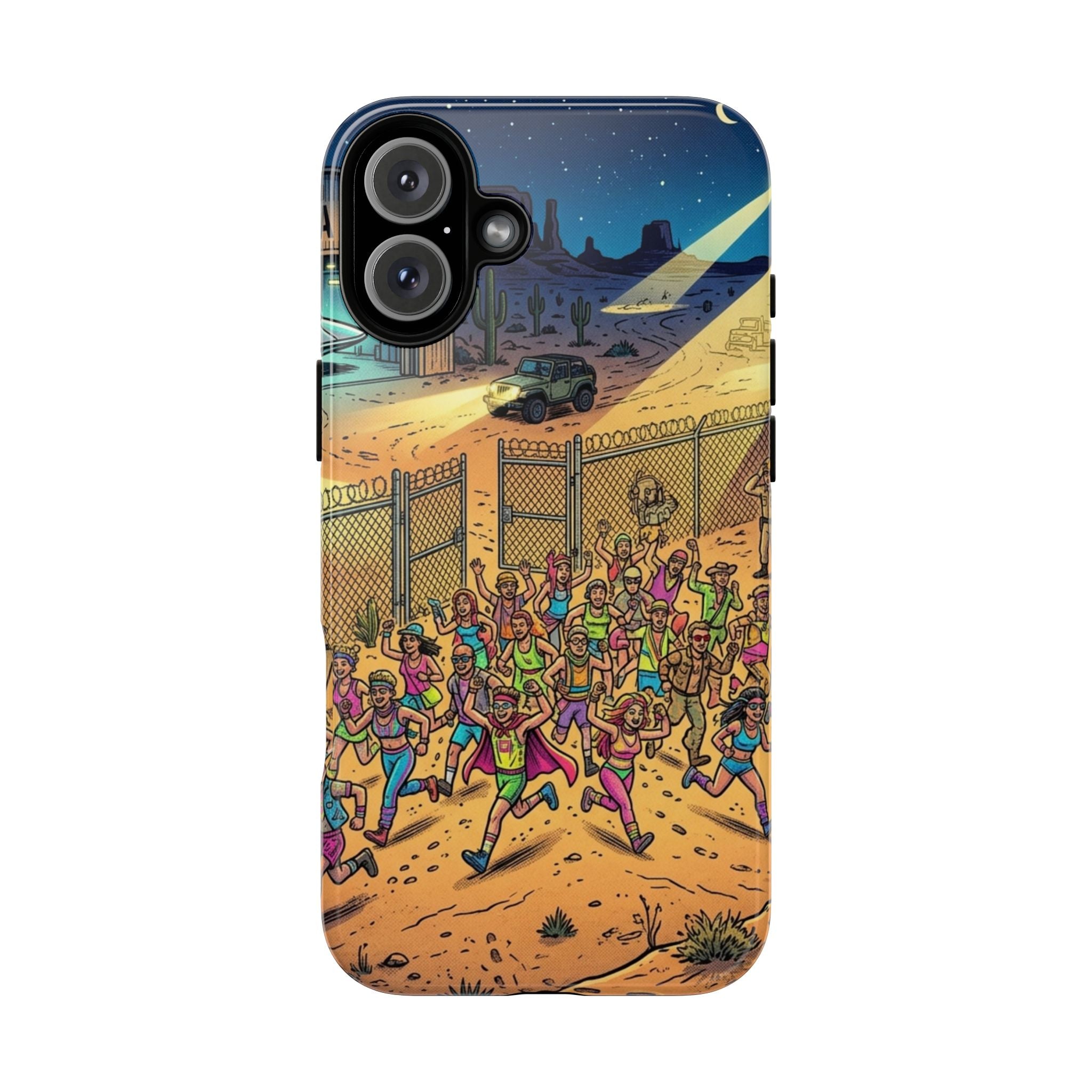 The Area 51 Raid — Tough Phone Case