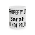 Do Not Probe — Personalized Name Mug