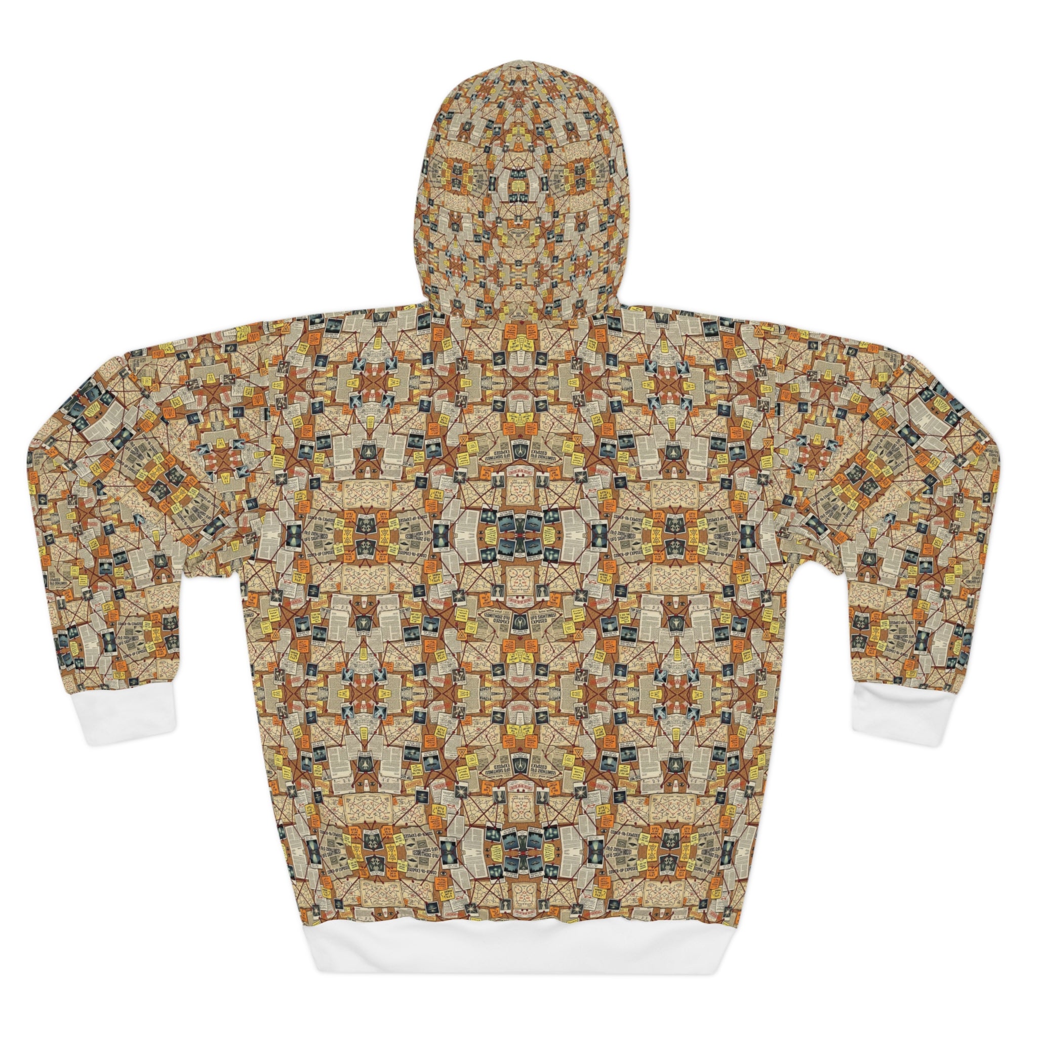 The Evidence Board — All-Over Print Hoodie