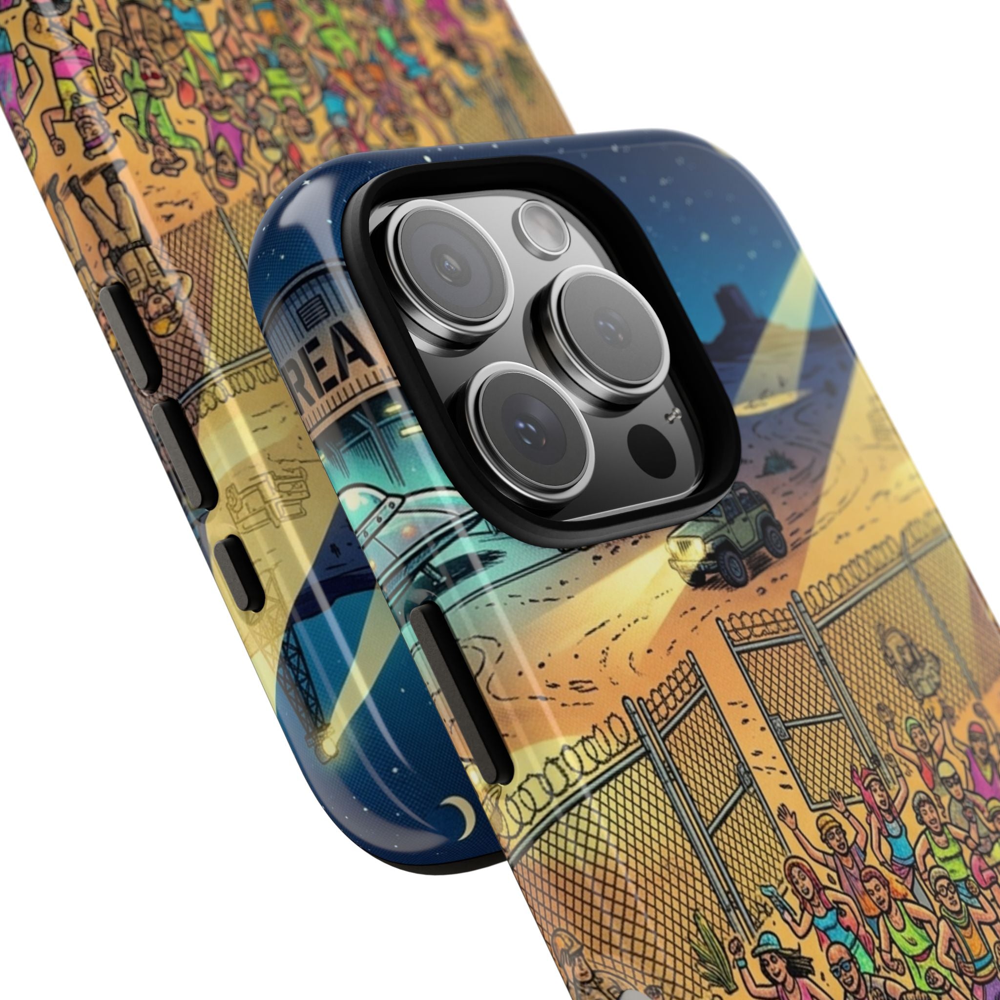 The Area 51 Raid — Tough Phone Case