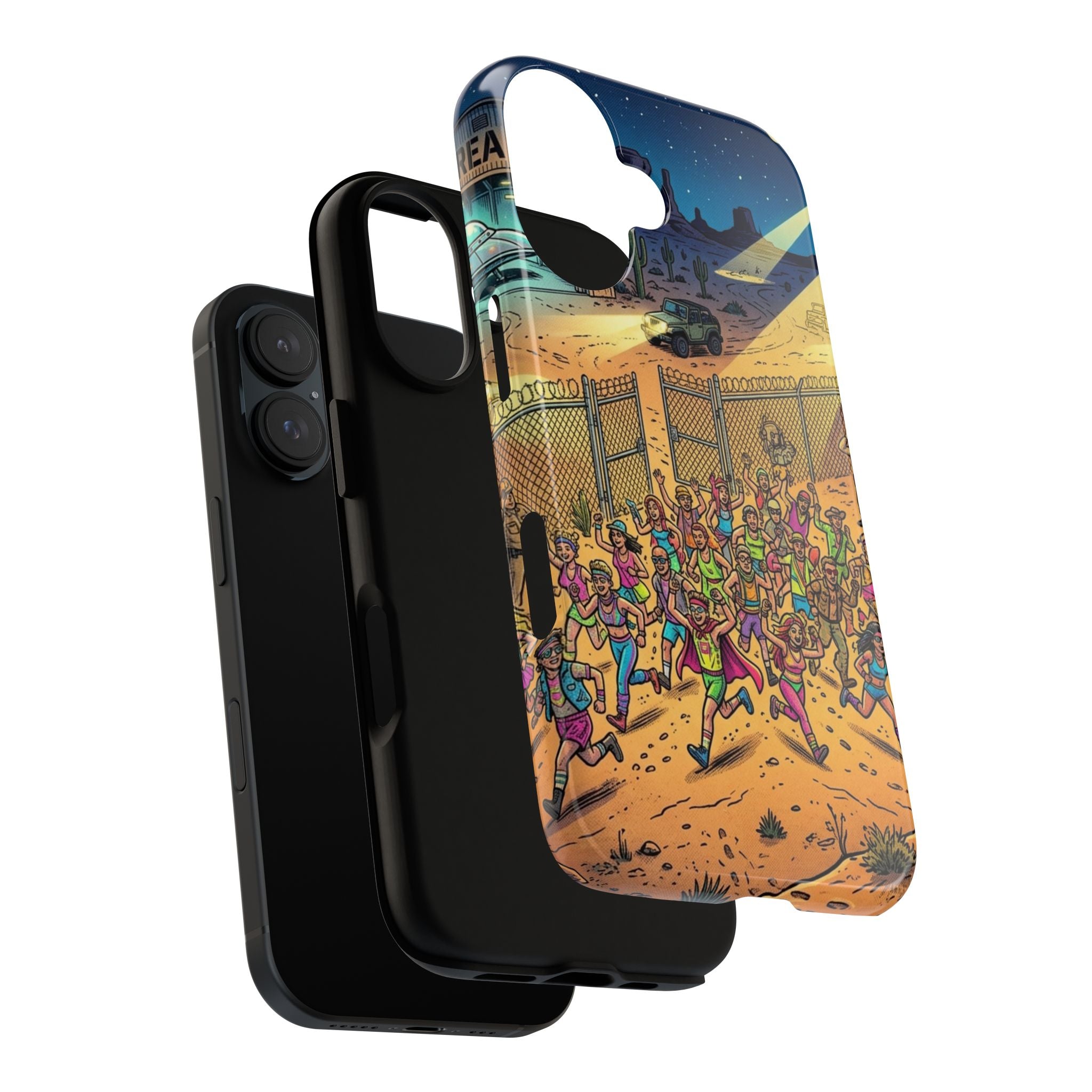 The Area 51 Raid — Tough Phone Case