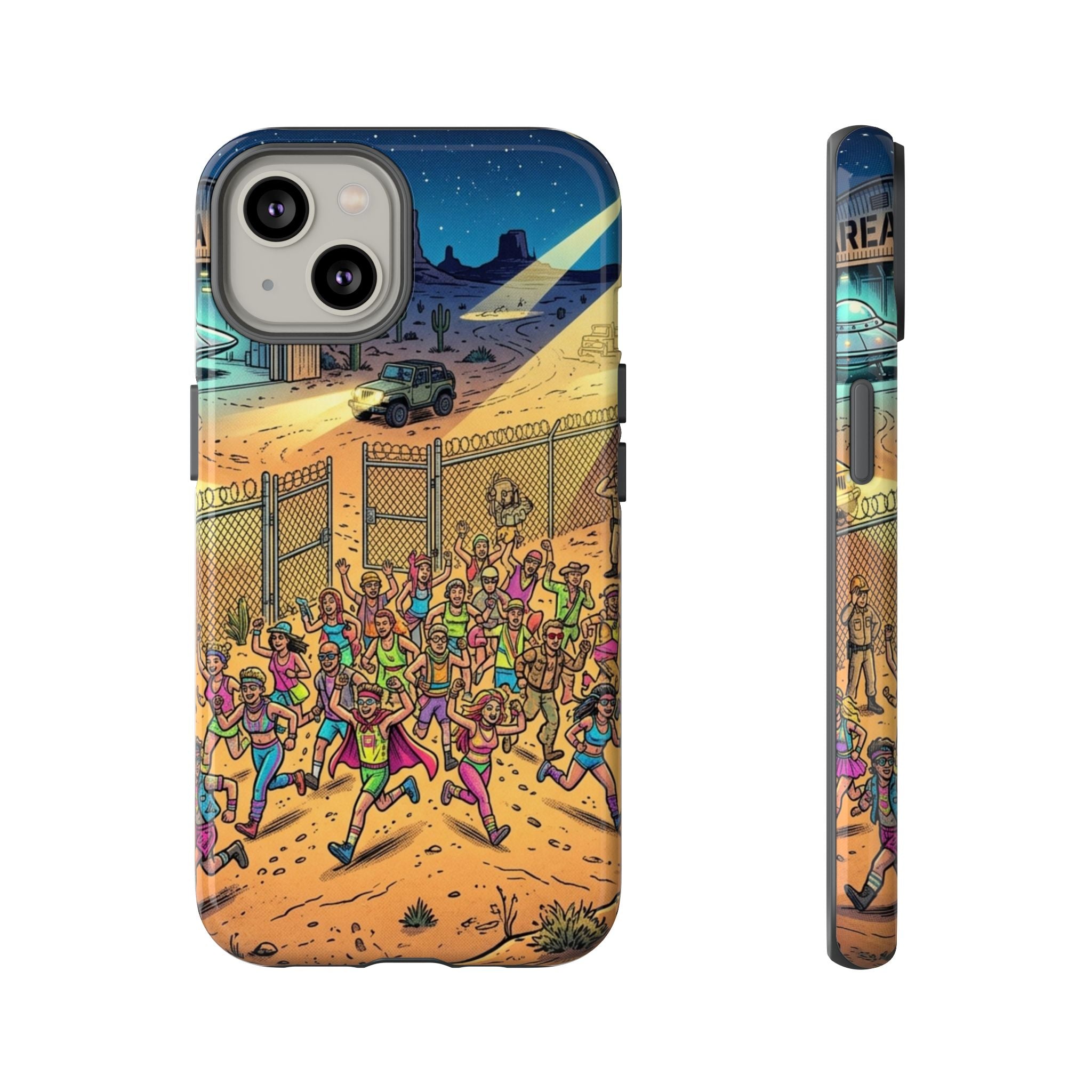The Area 51 Raid — Tough Phone Case