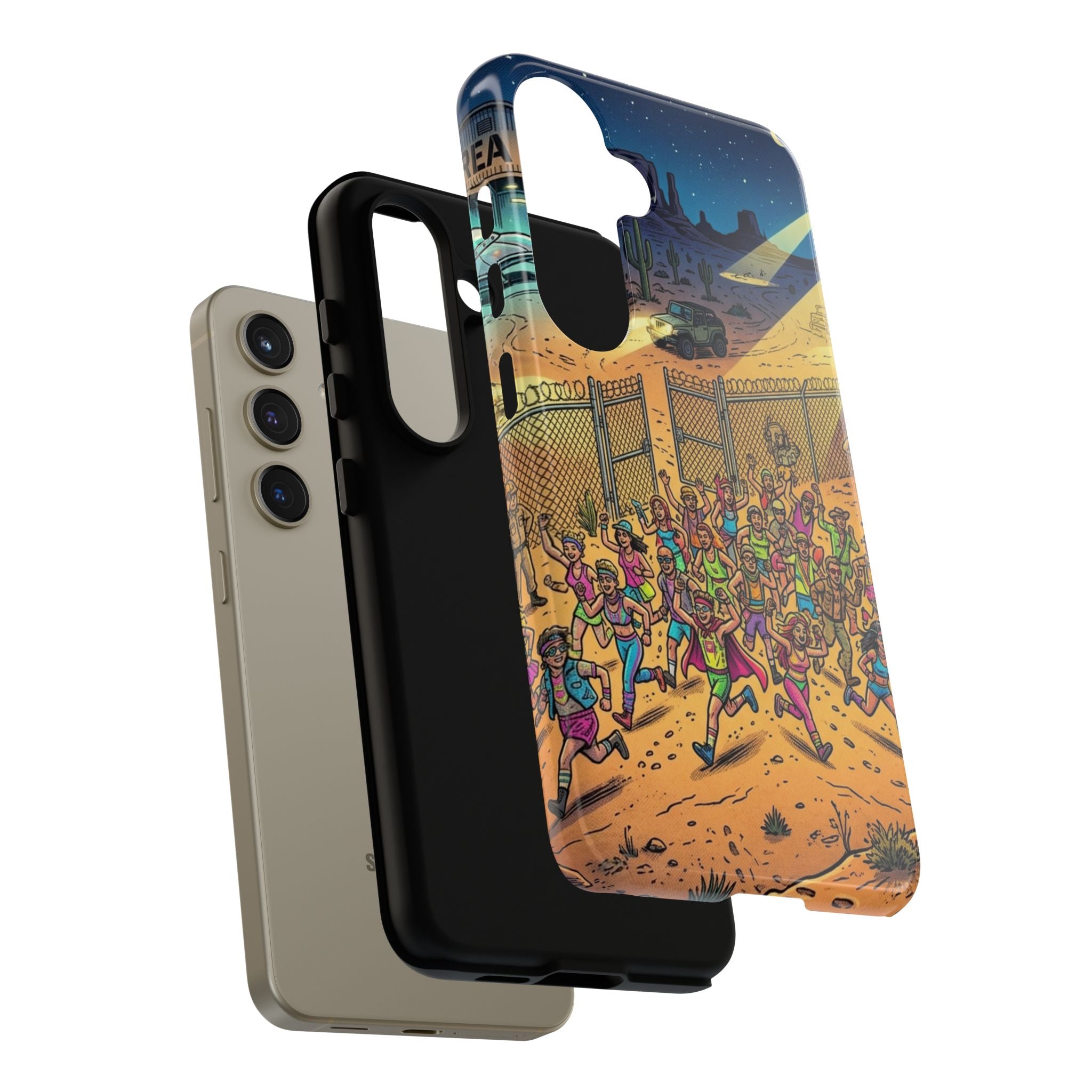 The Area 51 Raid — Tough Phone Case