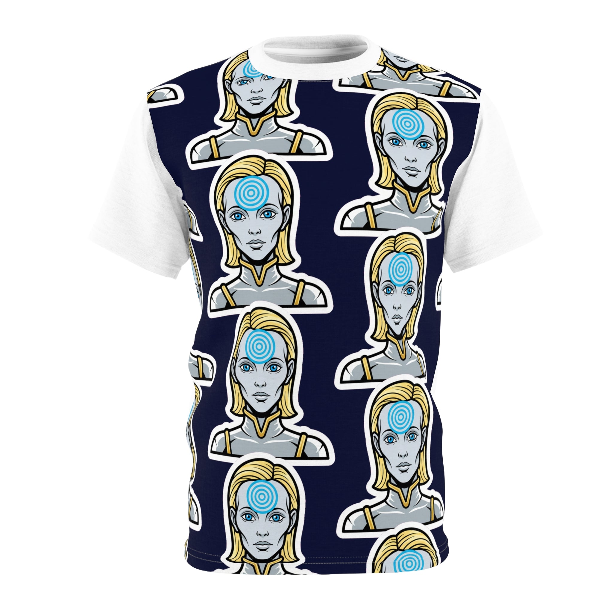 Telepathic Contact — All-Over Print Tee