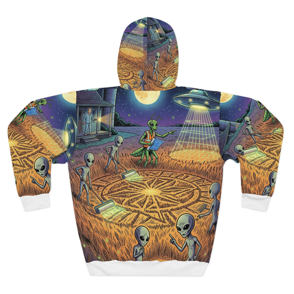 The Crop Circle Crew — All-Over Print Hoodie