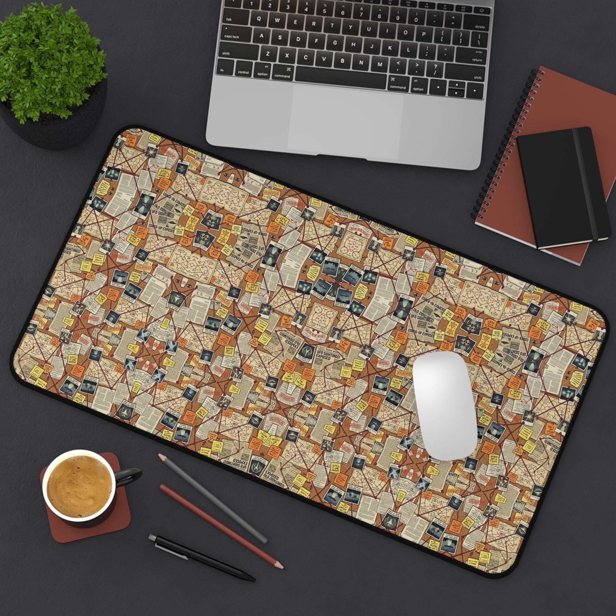 The Evidence Board — Desk Mat