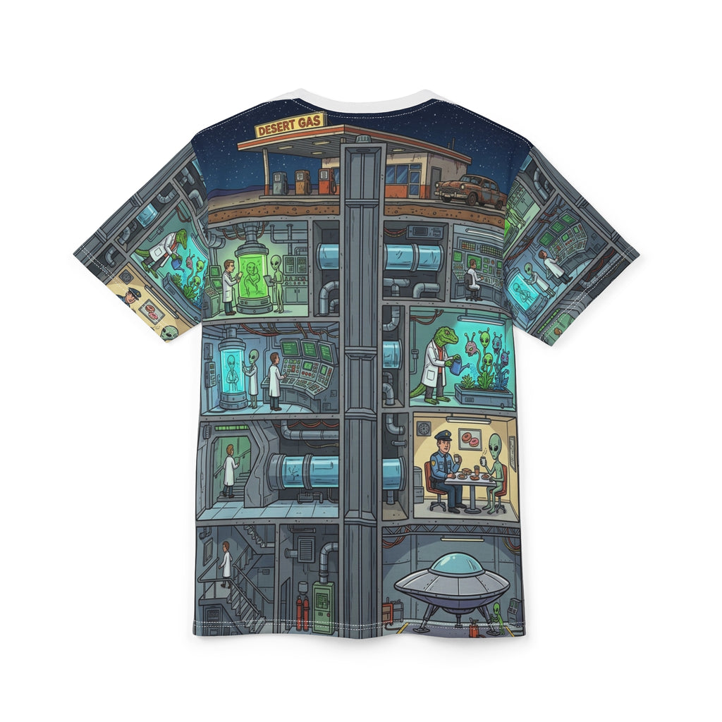 The Underground Base — All-Over Print Tee