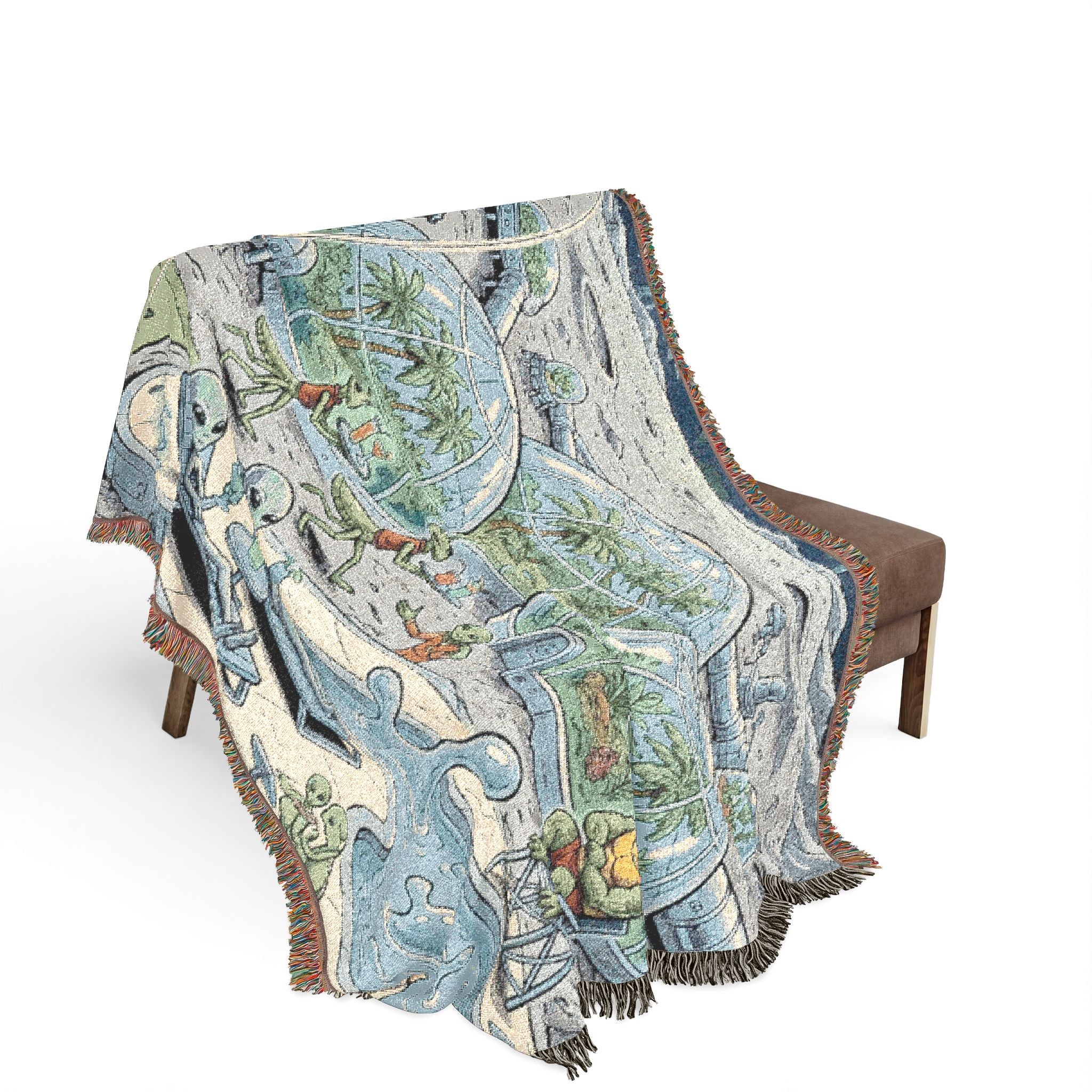 Moon Base Resort — Woven Blanket
