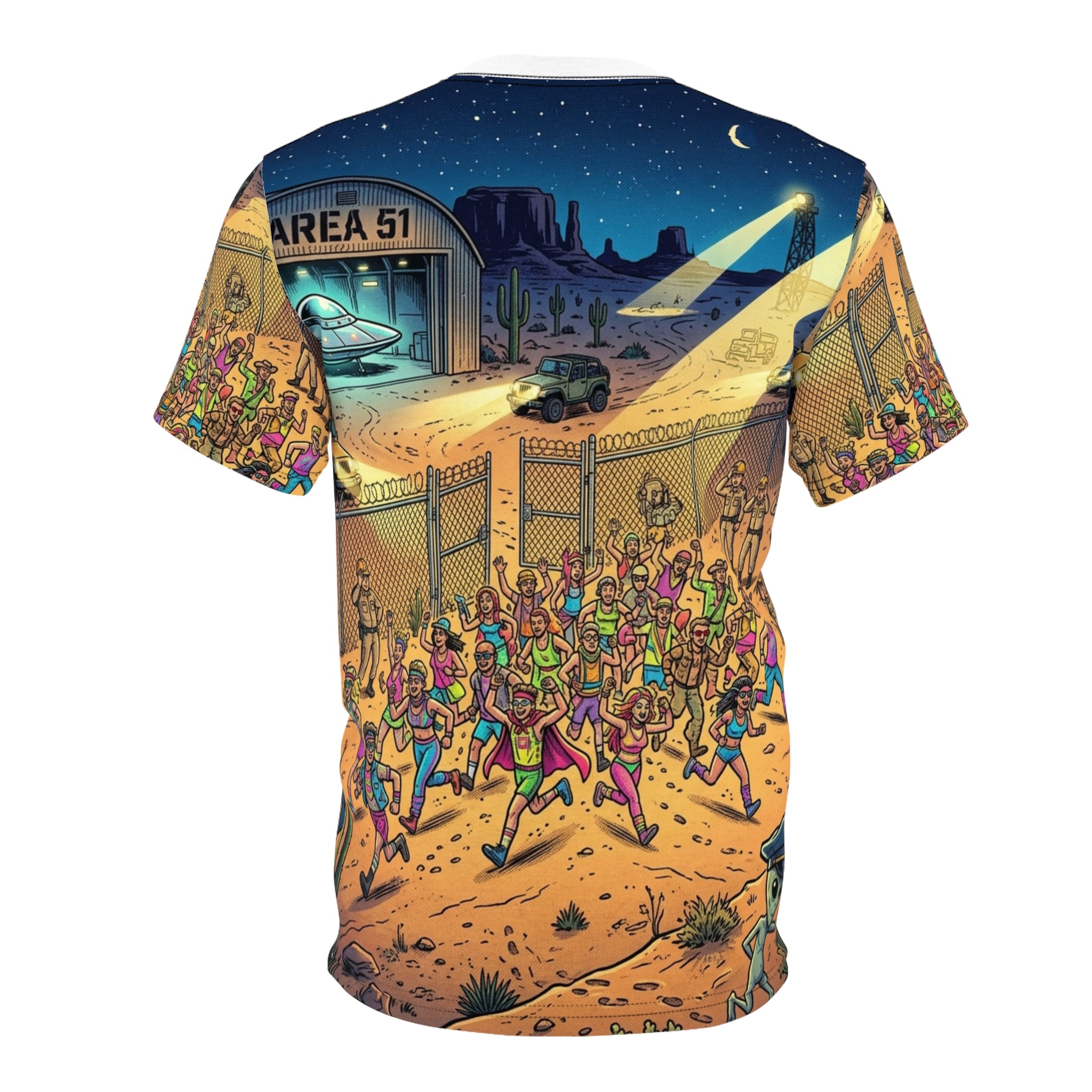 The Area 51 Raid — All-Over Print Tee