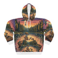 Fishing With Grandpa — All-Over Print Hoodie
