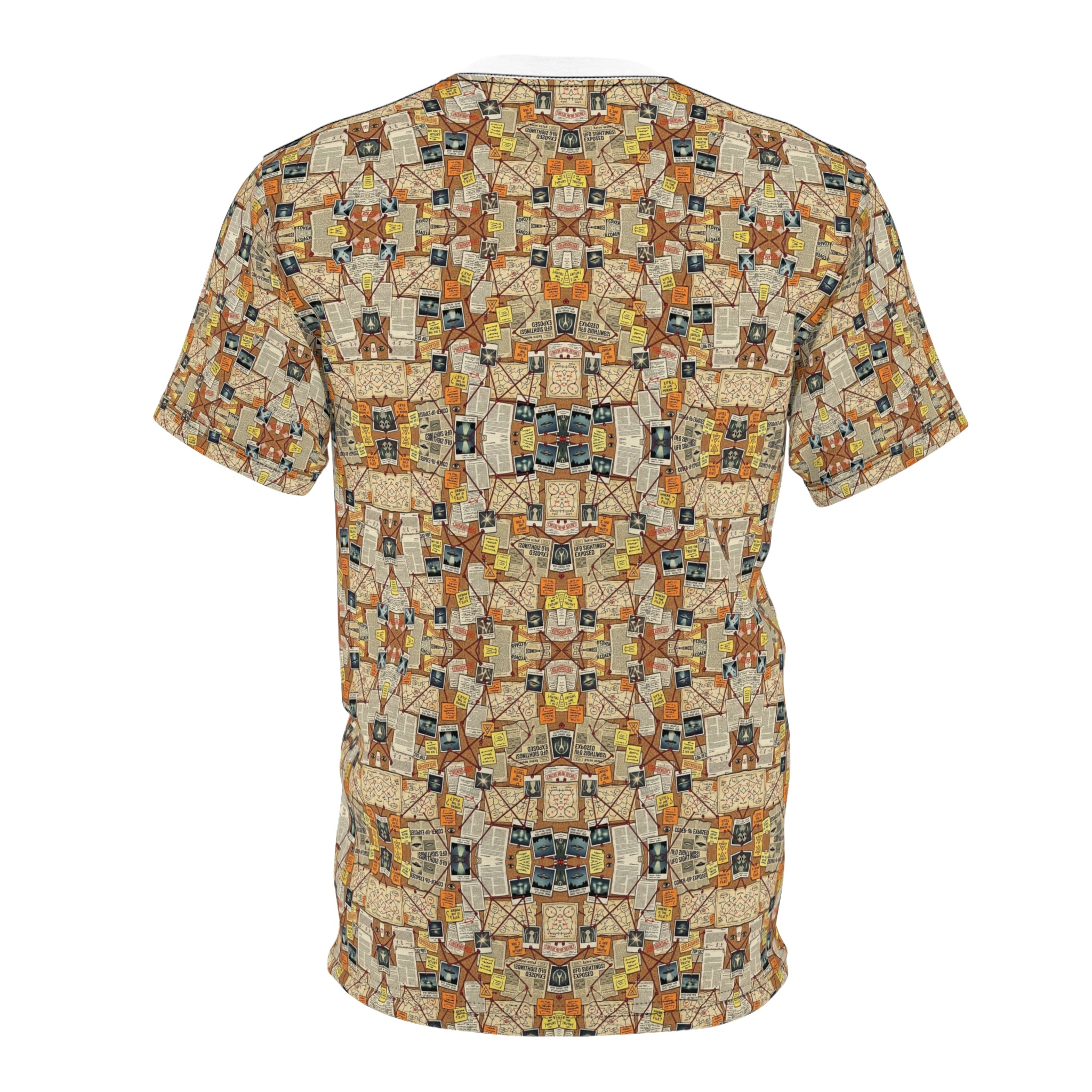 The Evidence Board — All-Over Print Tee
