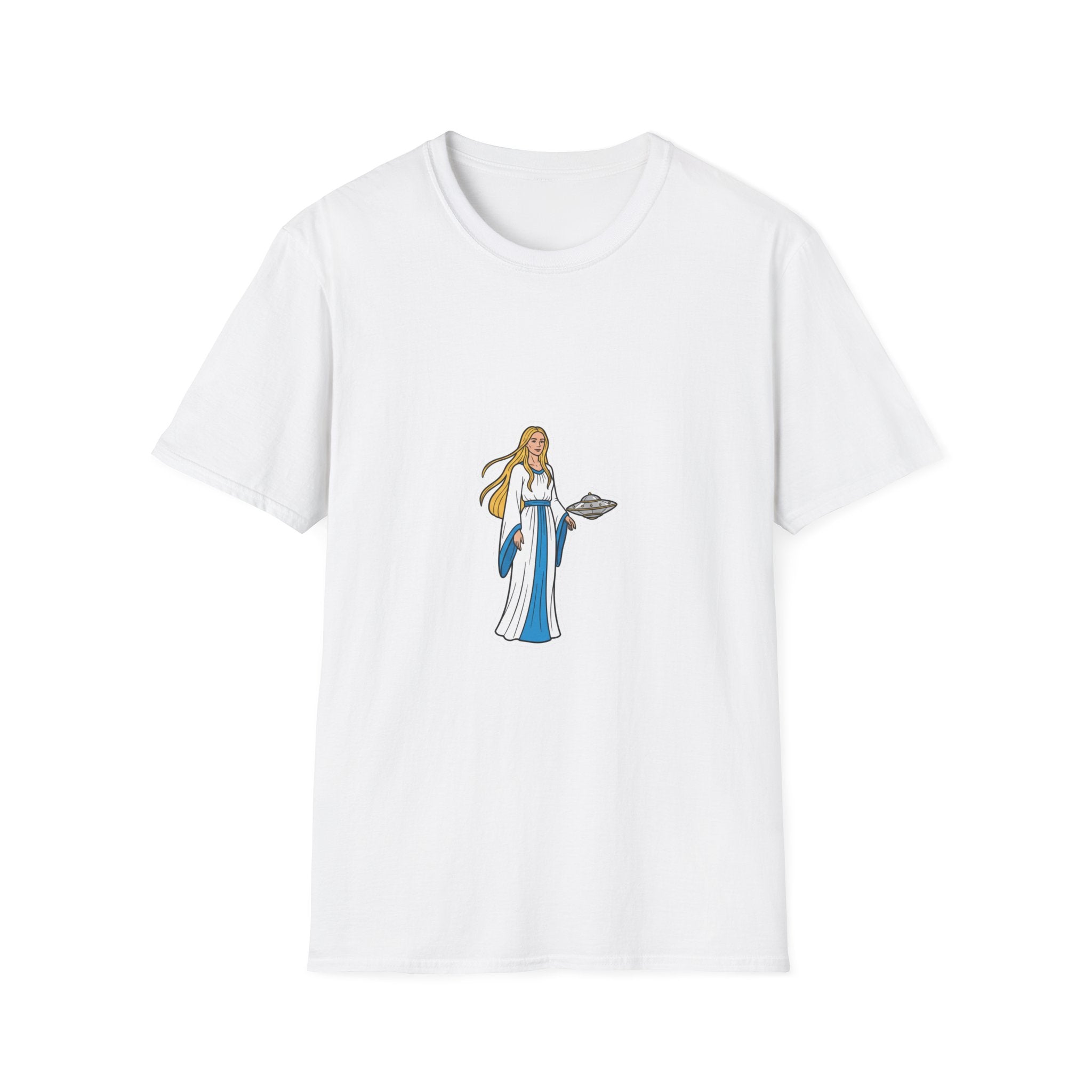 Pleiadian Beamship — Nordic Alien Tee