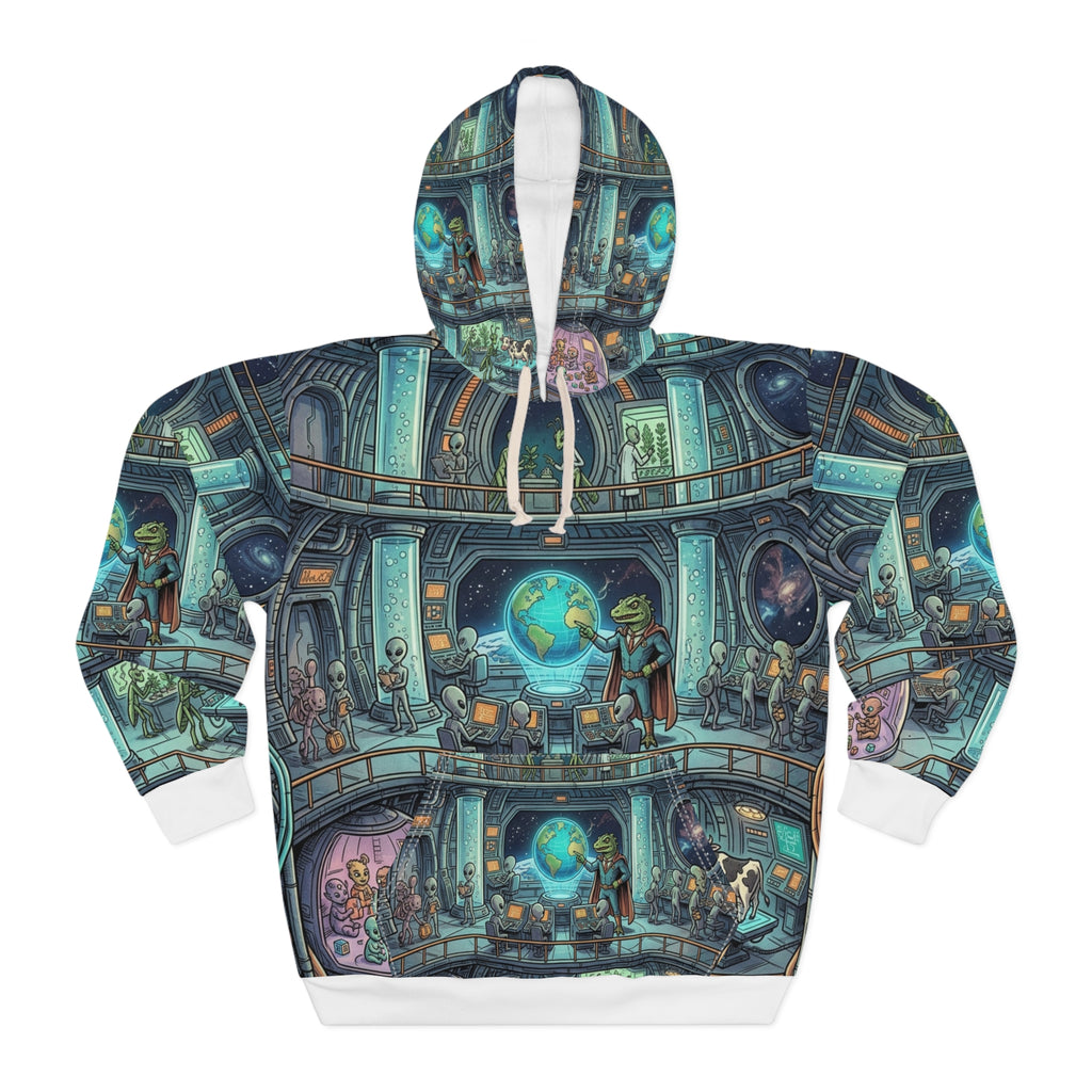 Inside the Mothership — All-Over Print Hoodie