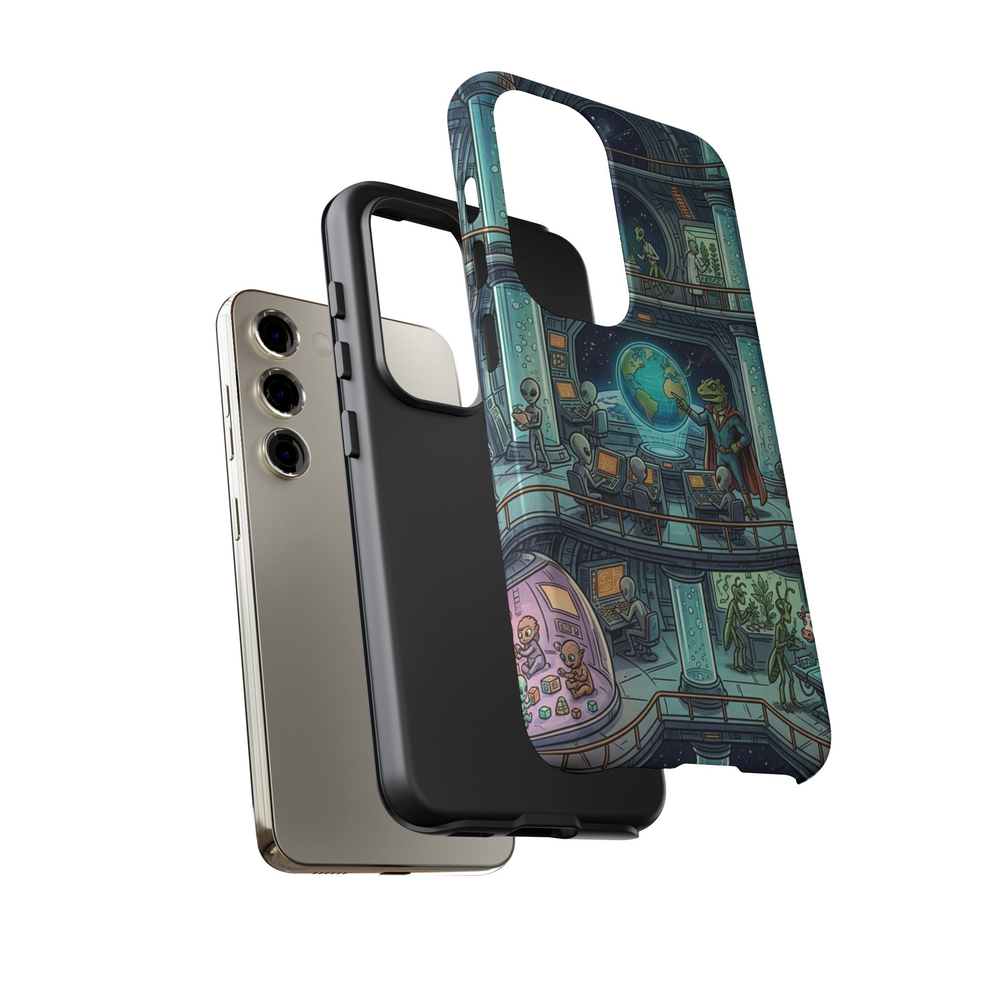 Inside the Mothership — Tough Phone Case