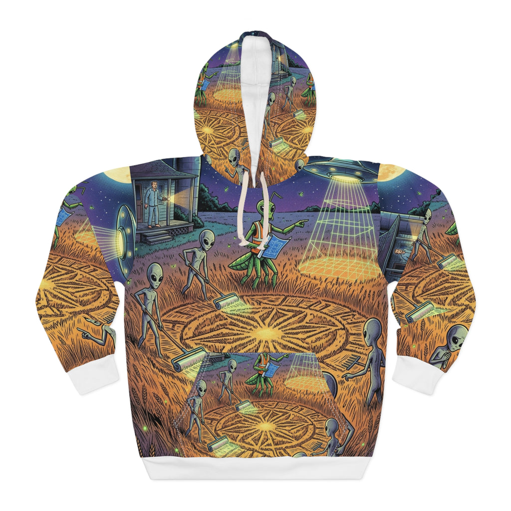 The Crop Circle Crew — All-Over Print Hoodie
