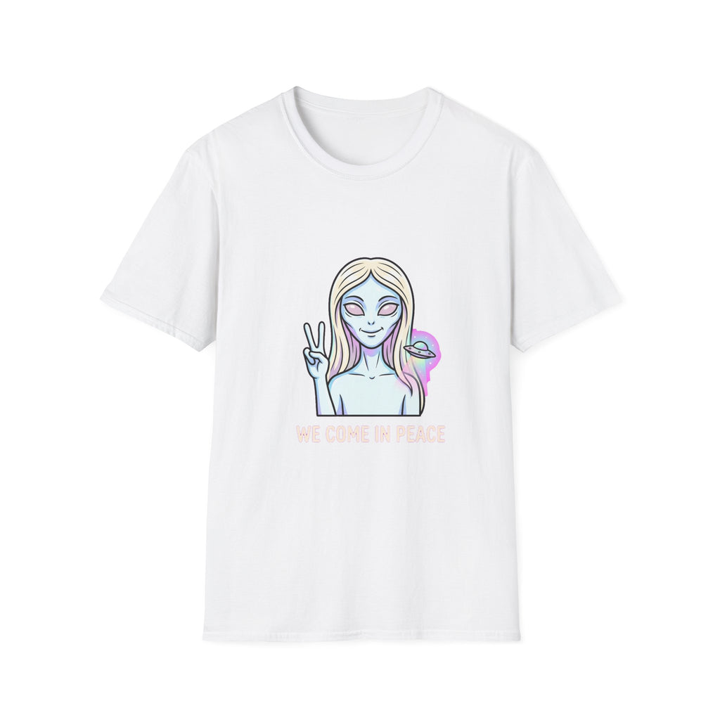 We Come In Peace — Nordic Alien Tee