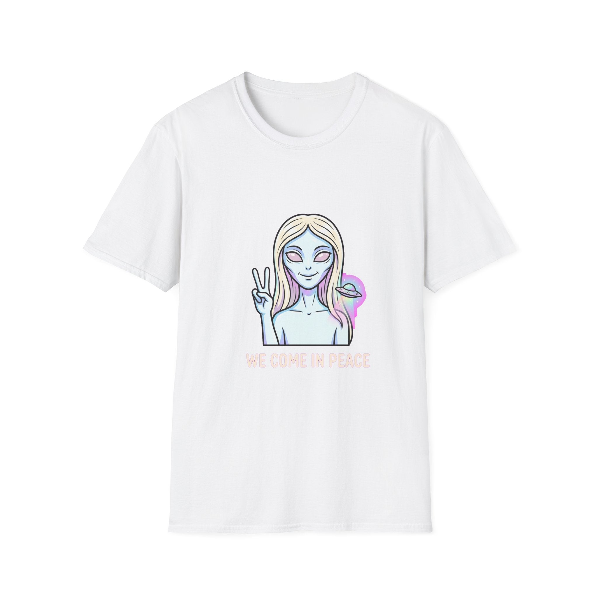 We Come In Peace — Nordic Alien Tee
