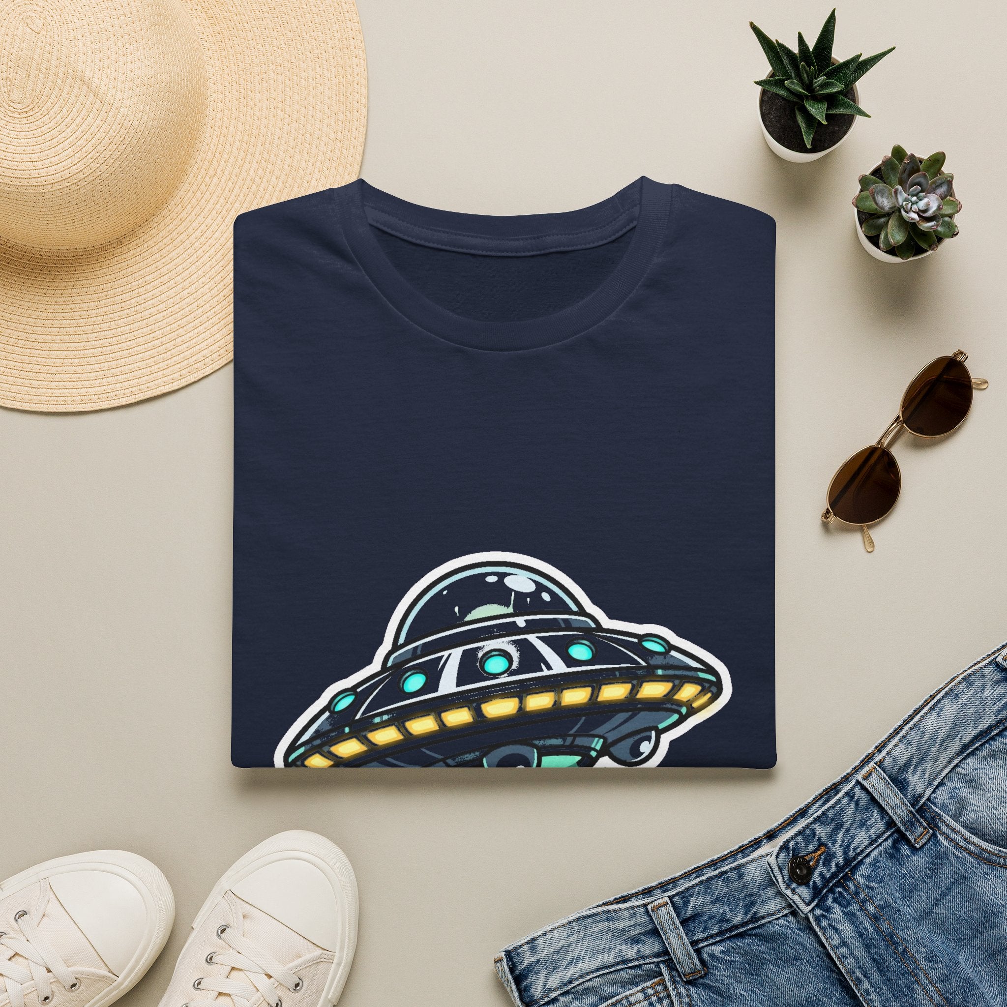 Classic Saucer — Spacecraft Tee
