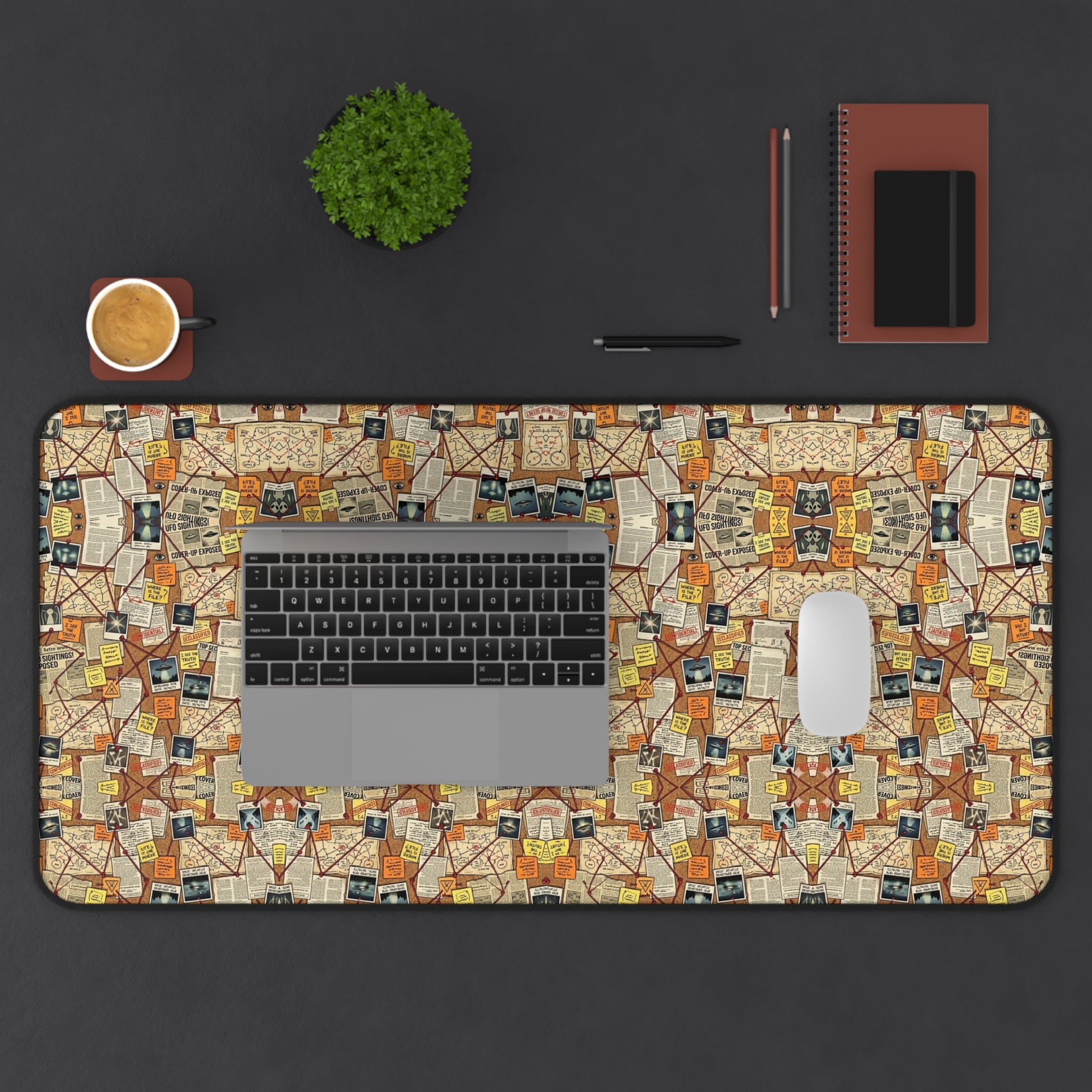 The Evidence Board — Desk Mat