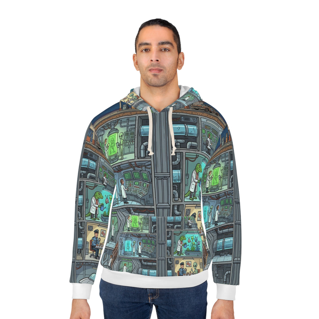 The Underground Base — All-Over Print Hoodie