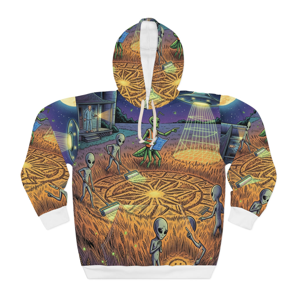 The Crop Circle Crew — All-Over Print Hoodie