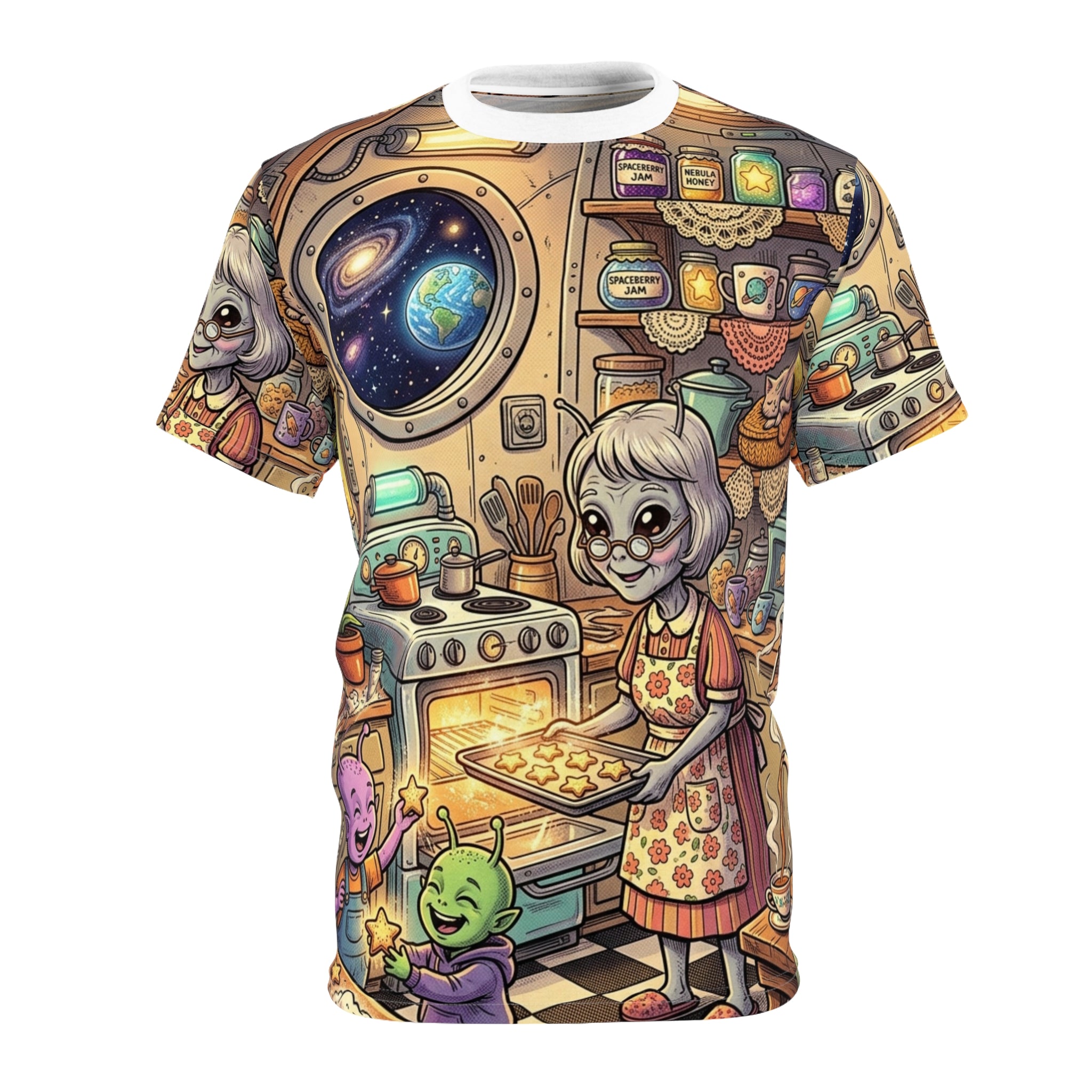 Grandma's Cosmic Kitchen — All-Over Print Tee
