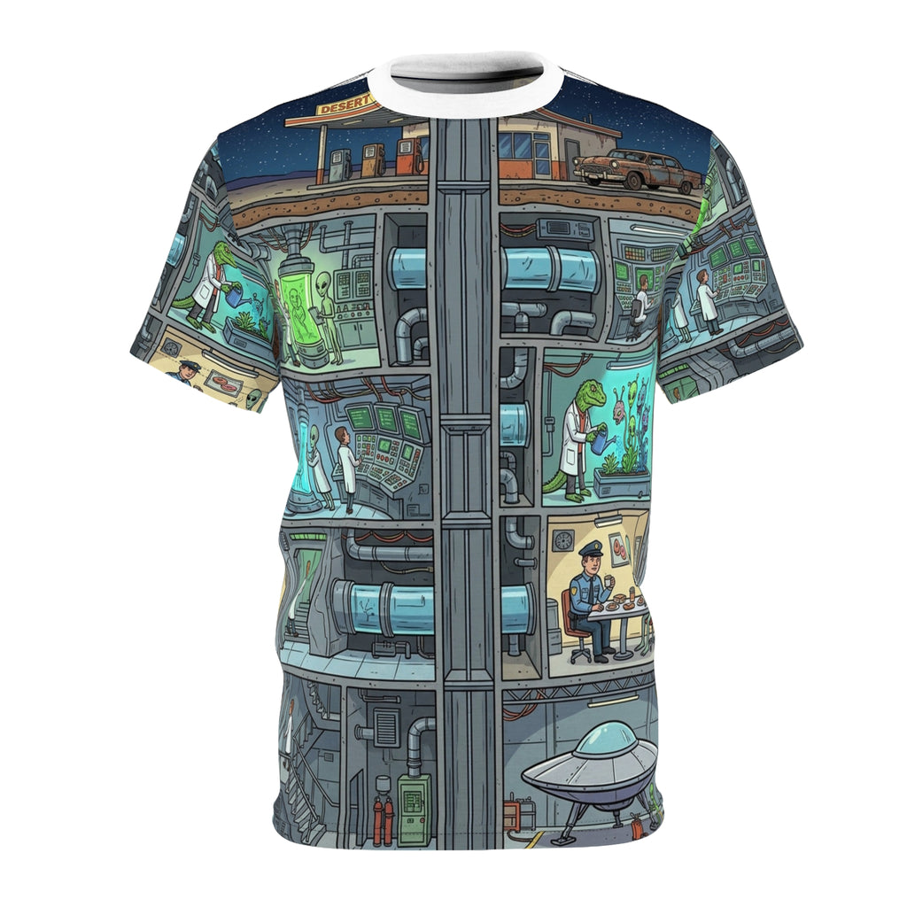 The Underground Base — All-Over Print Tee