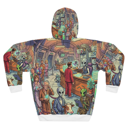 Abduction Processing Department — All-Over Print Hoodie