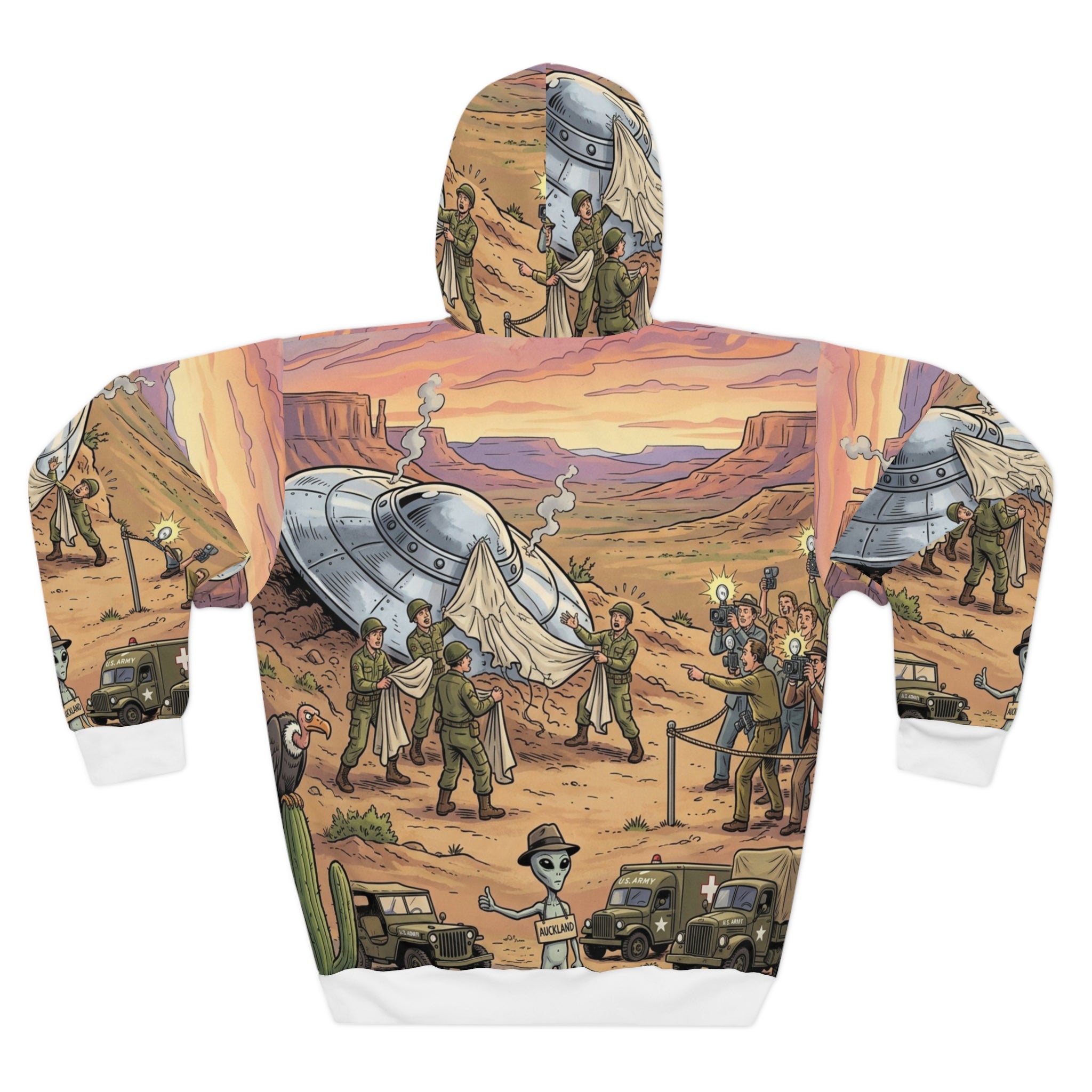 Roswell 1947 — All-Over Print Hoodie