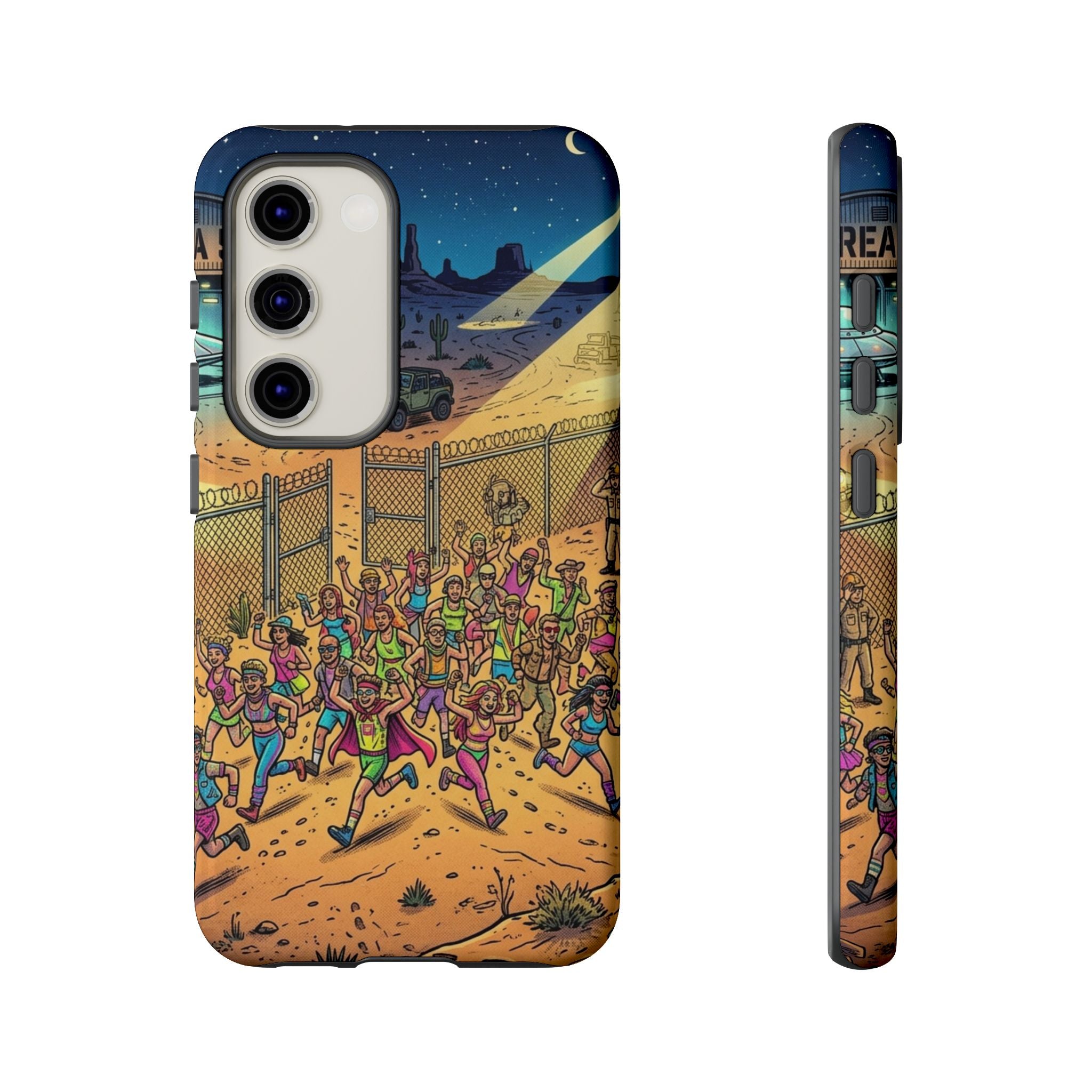 The Area 51 Raid — Tough Phone Case