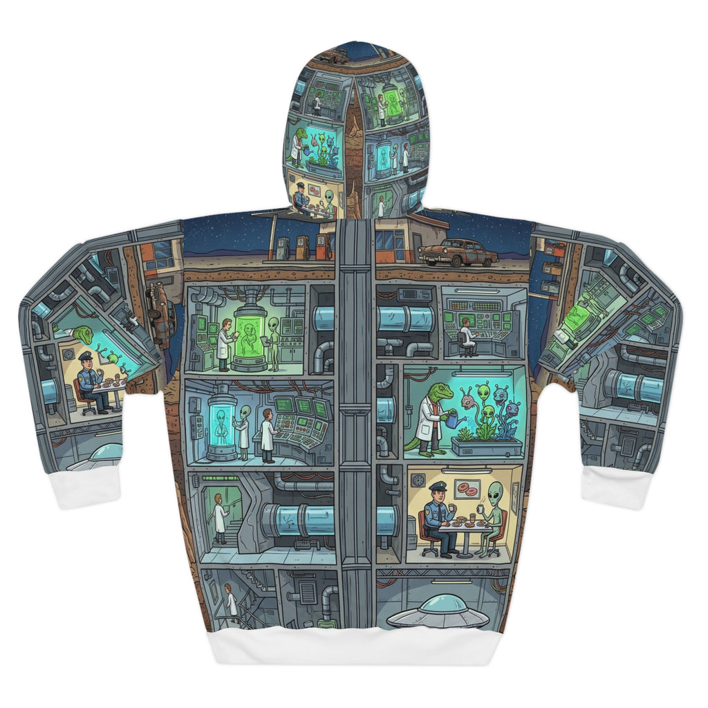 The Underground Base — All-Over Print Hoodie
