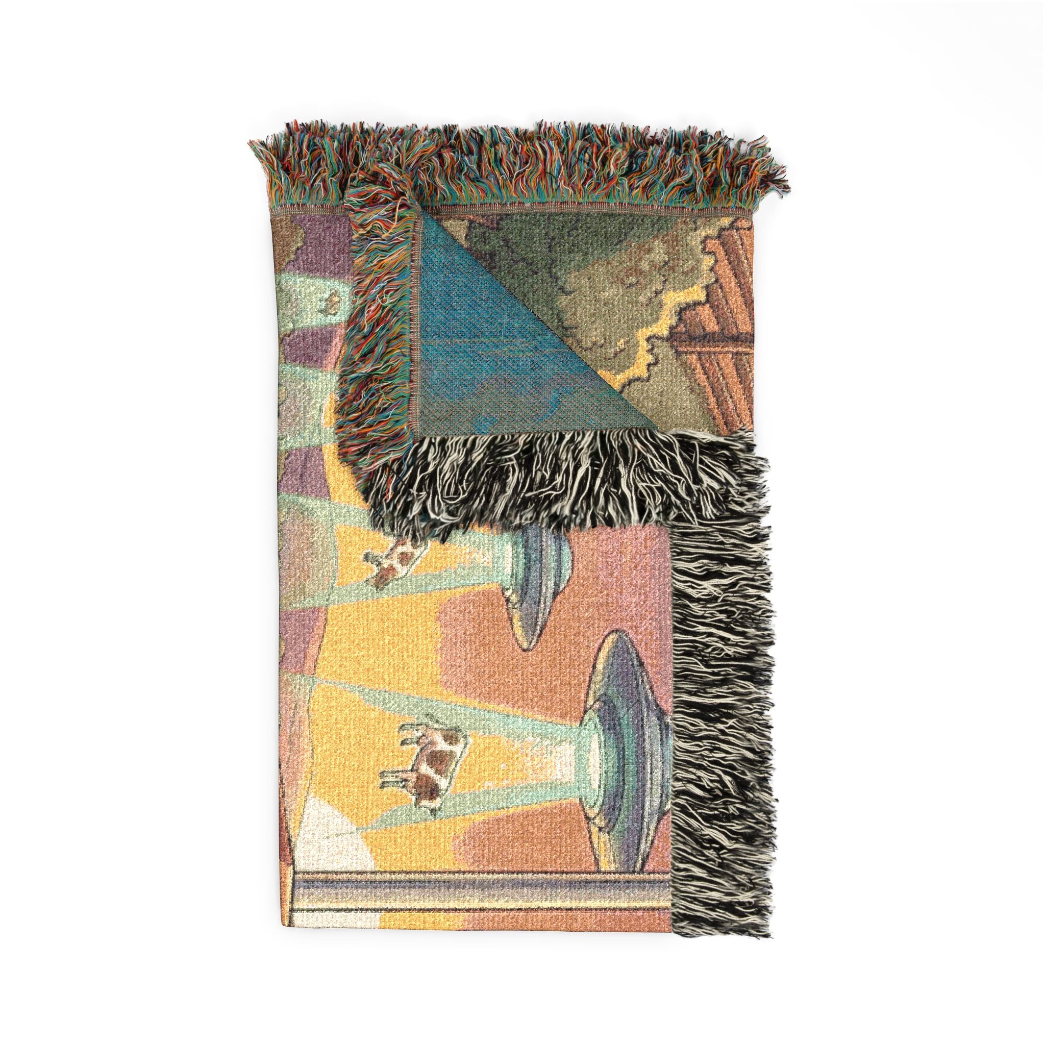 The Cattle Drive-Thru — Woven Blanket