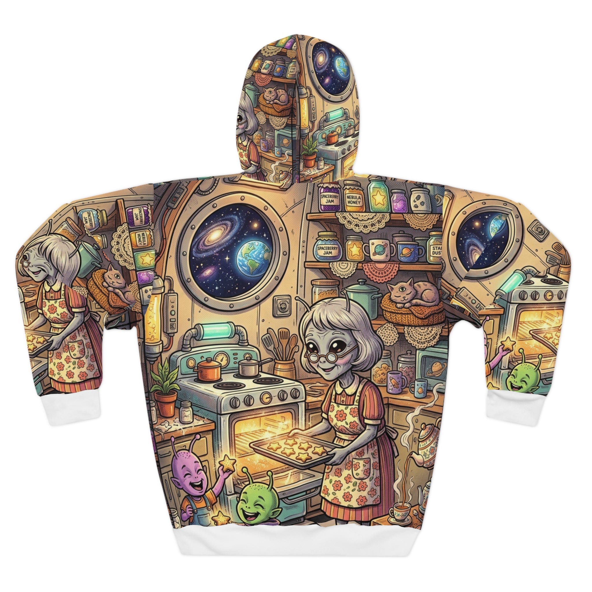 Grandma's Cosmic Kitchen — All-Over Print Hoodie