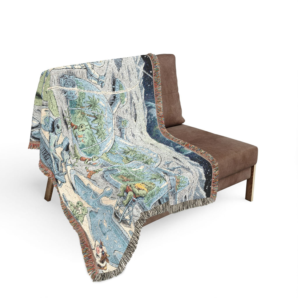 Moon Base Resort — Woven Blanket