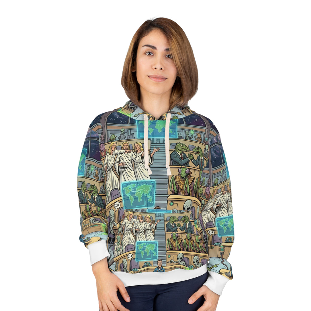 The Galactic Council — All-Over Print Hoodie
