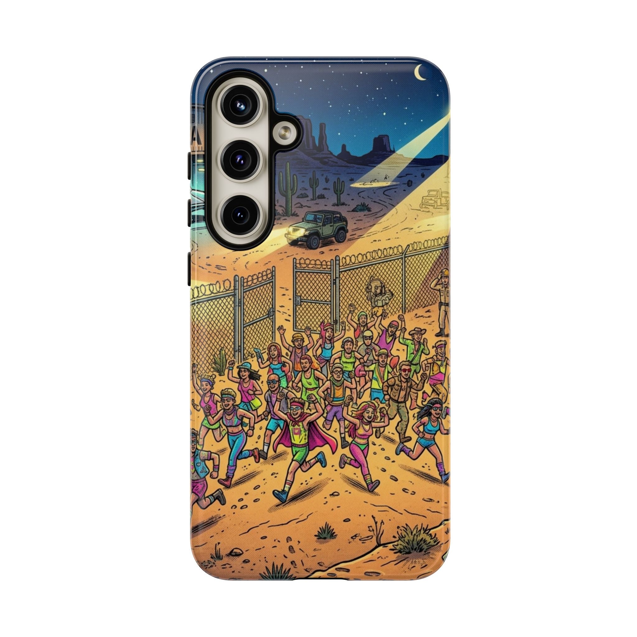 The Area 51 Raid — Tough Phone Case
