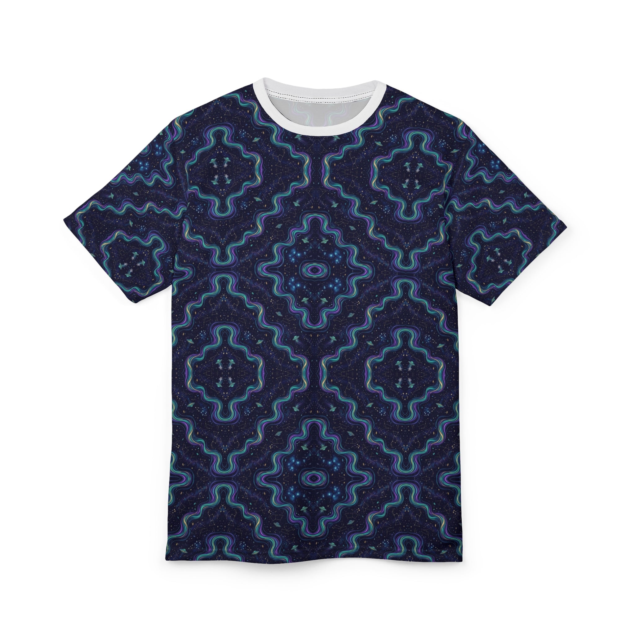 Pleiadian Aurora — All-Over Print Tee