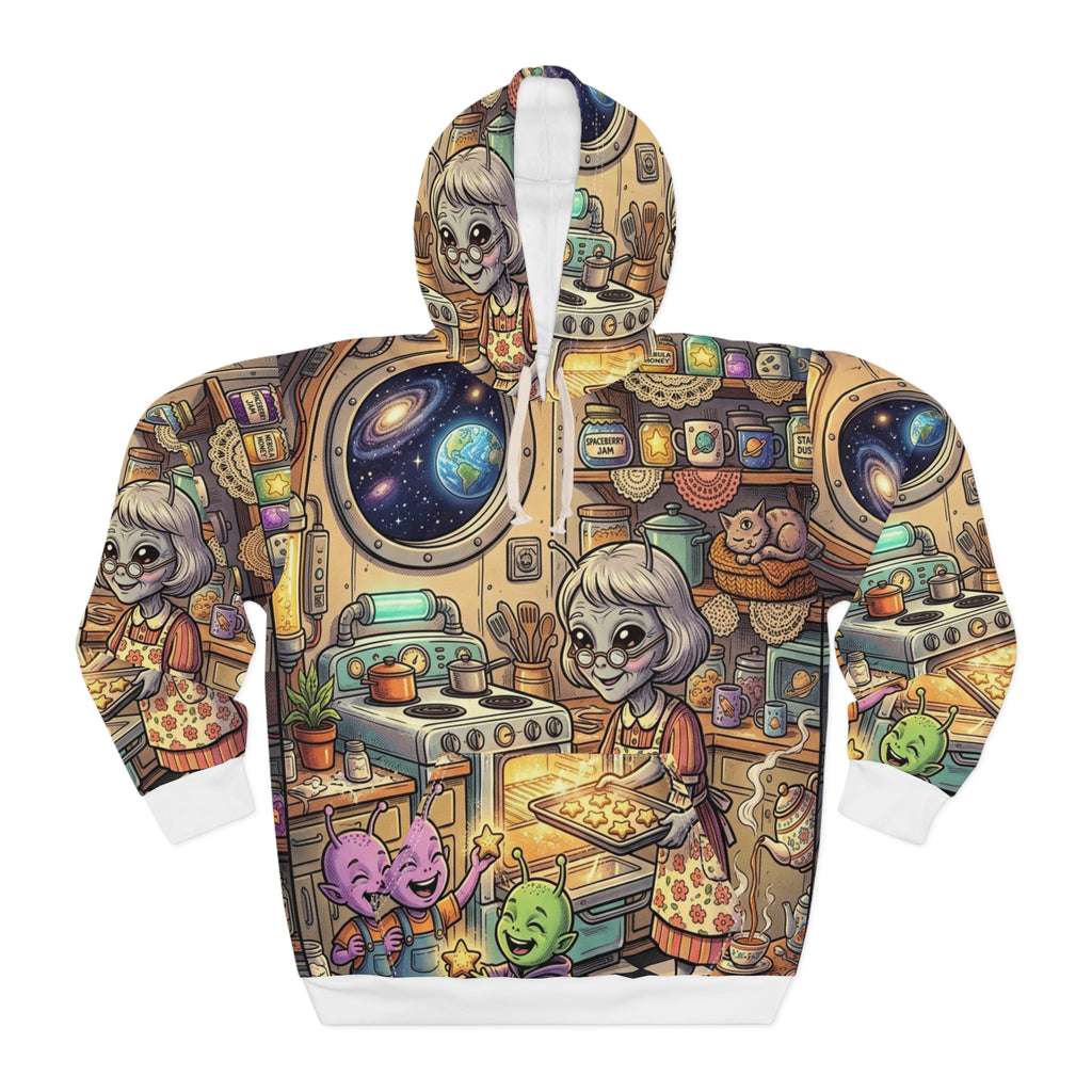 Grandma's Cosmic Kitchen — All-Over Print Hoodie