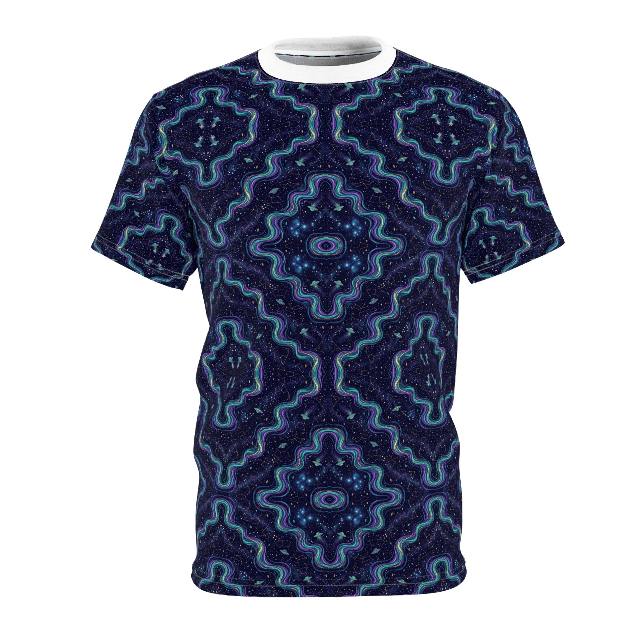 Pleiadian Aurora — All-Over Print Tee