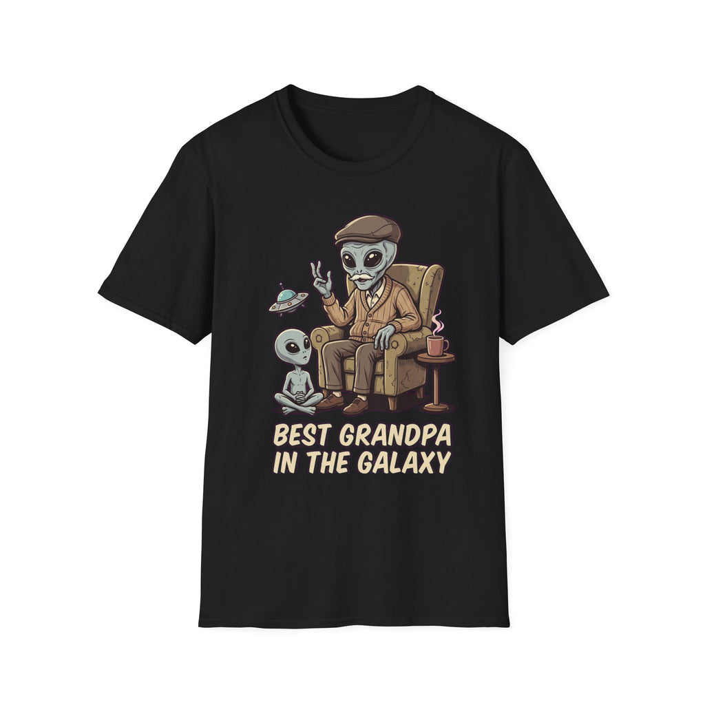 Best Grandpa In The Galaxy Tee