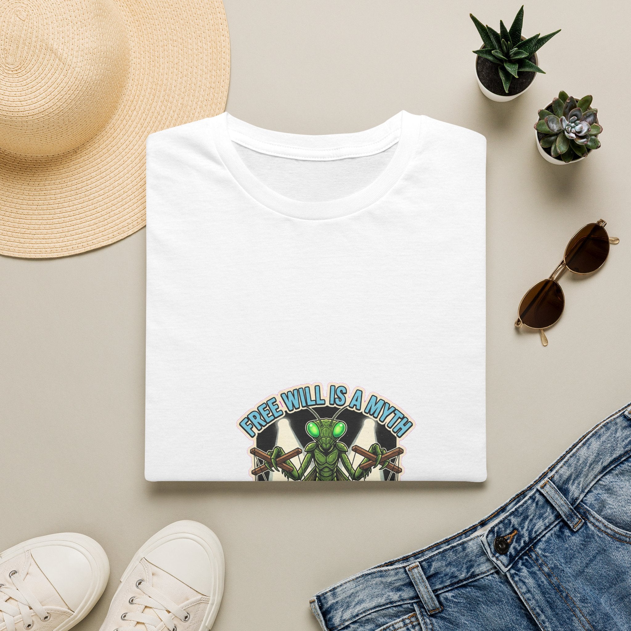 Free Will Is A Myth — Mantis Tee