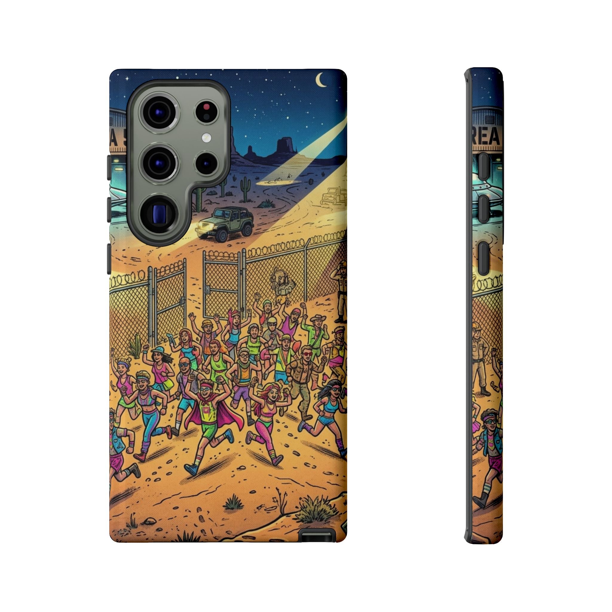 The Area 51 Raid — Tough Phone Case