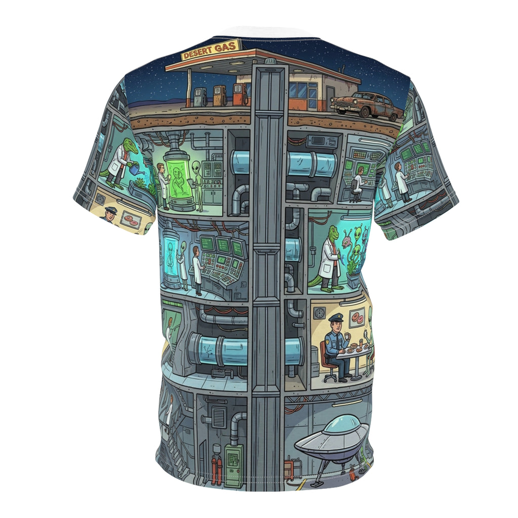 The Underground Base — All-Over Print Tee