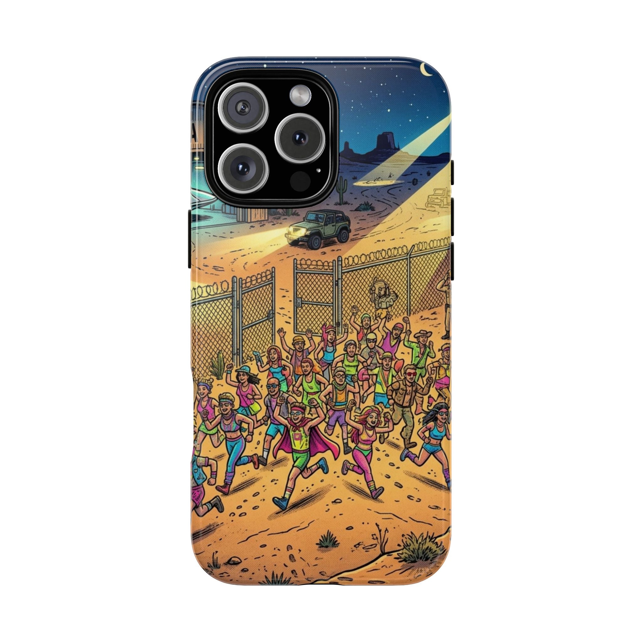 The Area 51 Raid — Tough Phone Case