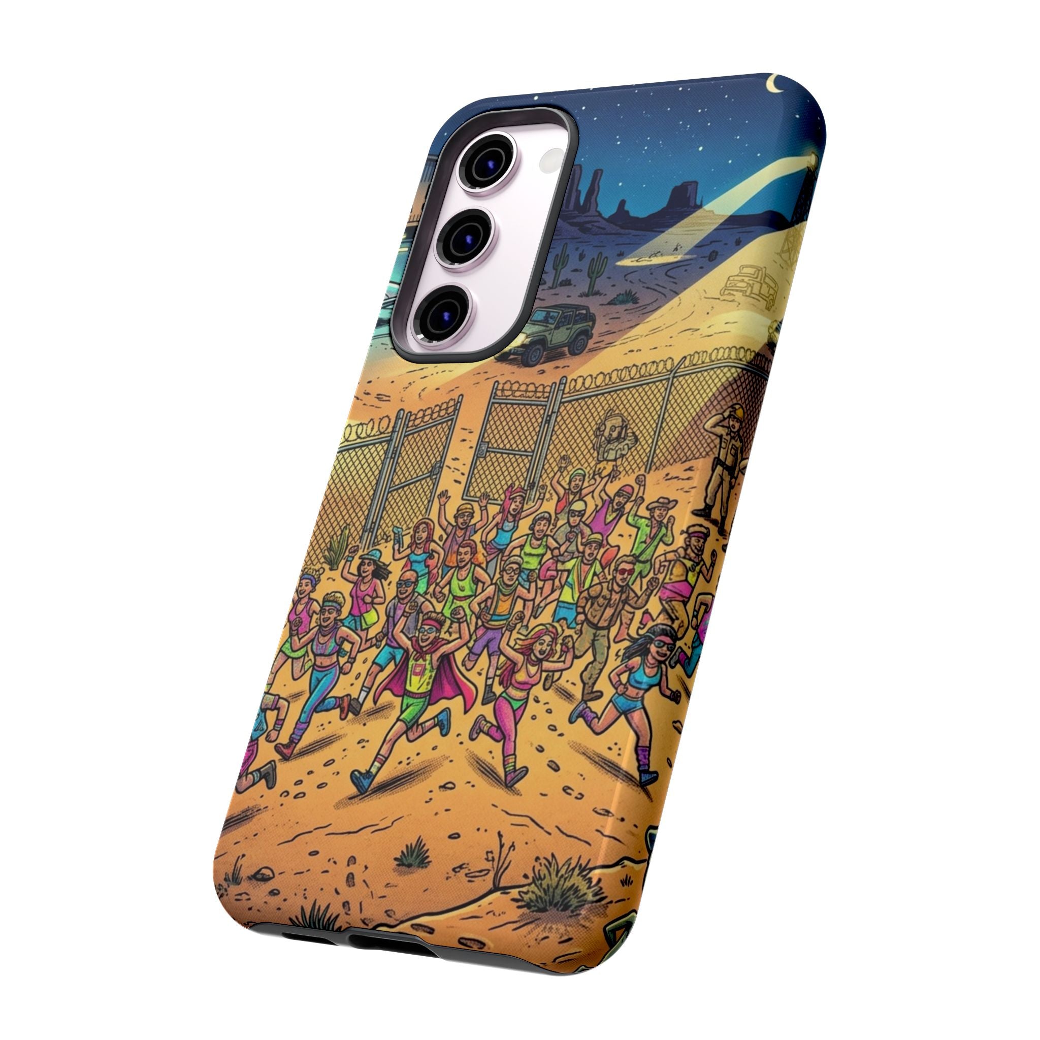The Area 51 Raid — Tough Phone Case